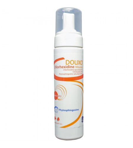 DOUXO PYO CLOROHEXIDINA MOUSSE 200ML